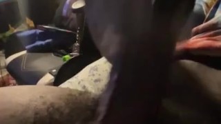 Long Black Dick Cumming From Fleshlight