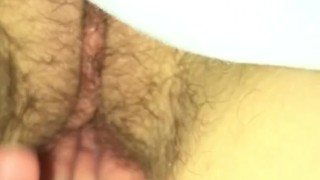 After Party Playing With My Teen Wet Hairy Pussy (Bush)