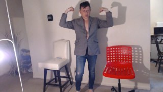 Garrett's Hot Cum Show Secrets Exposed on Camera!