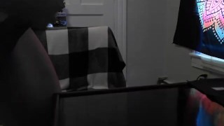 cumshot from a skinny white boi