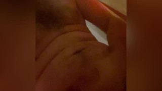 Pounding my monster cock