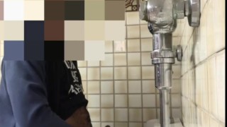 Stroking in urinals