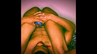 Solo self facial/cumshot back to back