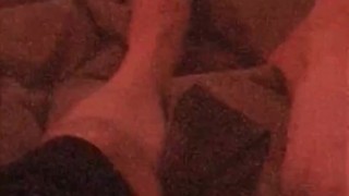 Jerking off in my bed