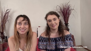Casting Desperate Amateurs compilation hot threesome ffm milf petite big tit interview cock sucking