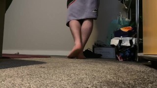 Fresh Feet and Soles After Showering