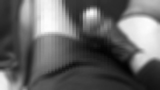 黒タイツを直履きしてTENGA EGGでオナニー。