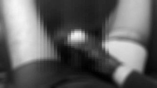 黒タイツを直履きしてTENGA EGGでオナニー。