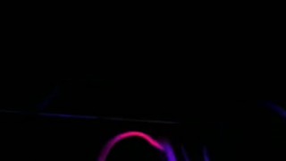 Technicolor cum - snapchat filter - sound on - watch for it to light up 