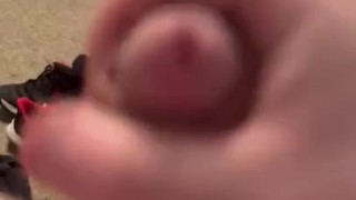 Self pleasuring after work