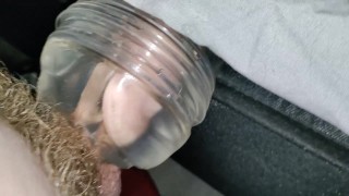 Teenboy fucking fleshlight