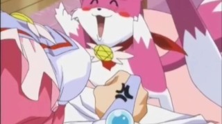 Anime skank gets pussy fingered
