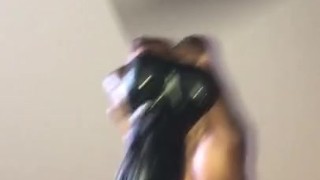 Solo Dildo GSpot Play Creamy Ass