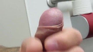 Work Bathroom Cumshot 