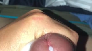 Young guy cumming