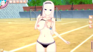【エロゲーコイカツ！】かぐや様は告らせたい 白銀圭3DCG巨乳アニメ動画[Hentai Game Koikatsu! Kaguya sama wa kokurasetai Kei Shirogane]