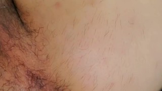 Asian twink squirting piss and creaming on big dildo