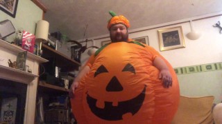 pumpkin costume test