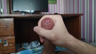 STUDENT JERKING BIG COCK AND MOANING СТУДЕНТ ДРОЧИТ БОЛЬШОЙ ЧЛЕН И СТОНЕТ