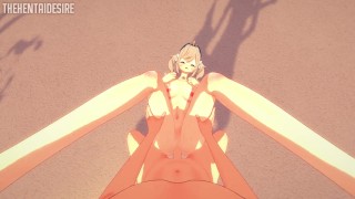 Submissibe Barbara LOVES to be DOMINATED Hentai Genshin Impact