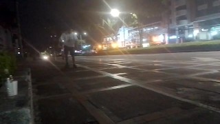 Street night skateboard 1