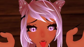 Sneaky Public Sex With A Catgirl (POV)