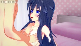 POURING SPERM ALL OVER AKO TAMAKI HENTAI NETOYOME