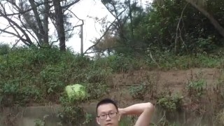  海邊某處打手槍