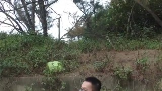  海邊某處打手槍
