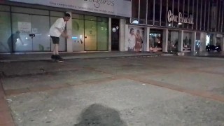 Skate practice street