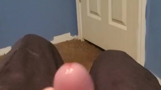 Solo male cumshot