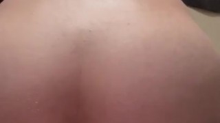 fembby rides pink dildo (: