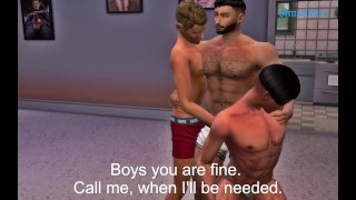 Mr Policeman and Two Boys