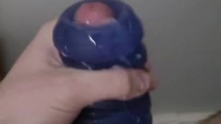 Quick JO with a milky ending