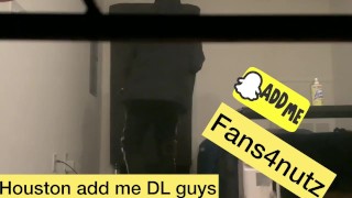 Houston HEADGOAT black guy leaves hard