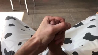 DRINKING BEER PLAYING WITH MY BIG DICK