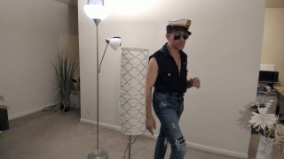 Undercover Navy Cop Maolo is XXX Hot on Some Guy's Ass!