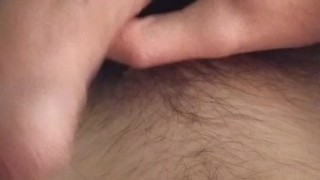 Jerking off- vibing on my first video 