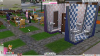 Wolf and Bunny Sims 4 Furry First Day of Summer