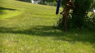 Xu Xin Xia Caught Jerking Outside