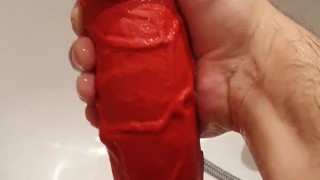 Donny goes deeper anal play