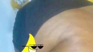 Ebony bbw thick oiled slut tiktok twerking with her thick chubby ass booty