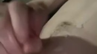 Little cum puddles on my tummy part:1