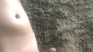 Twink jerking off cumshot 💦💦💦