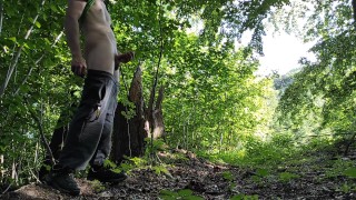 Forest masturbation