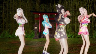 【Girls' Dancer】極楽浄土 - Reika/Ryoko/Mona/Susu