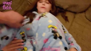 I WATCHED THE SIPSONS AND FELT STEPDADDY'S BIG COCK