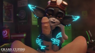 Tristana Enjoy Big Dick [Grand Cupido]( League of Legends )