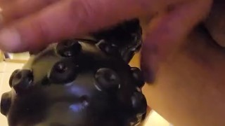 Wrecking my cum filled ass