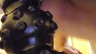 Wrecking my cum filled ass